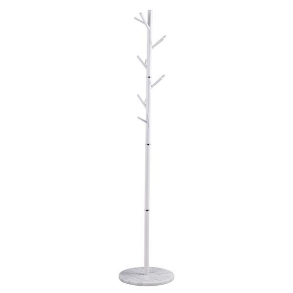 Coat Stand Marietta pakoworld metal white D37x177cm 226-000013