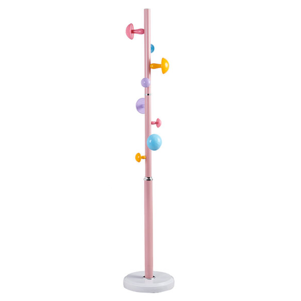 Coat Stand Violetta pakoworld metal pink D31x167cm 226-000015