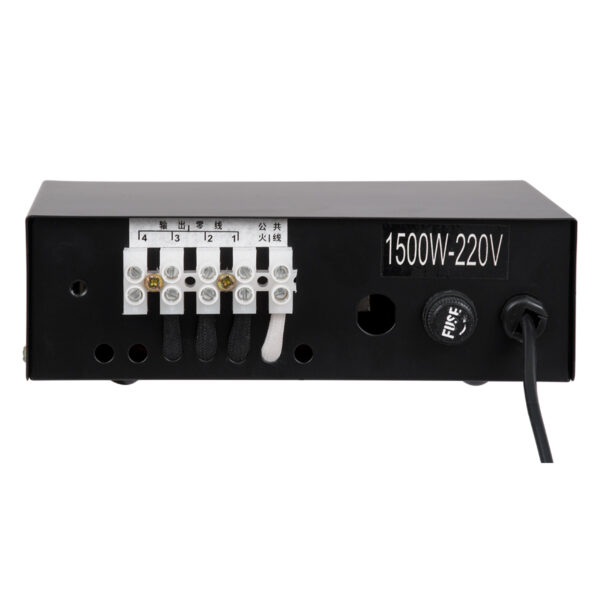 GloboStar® 22612-OVALE RGB Controller – Μεταλλάκτης Τροφοδοσίας AC/DC 230V IP20 για OVALE 120° Degree Neon Flex LED RGB 4 Pin Max 1500W – Έως 100 Μέτρα