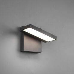 Φωτιστικό Τοίχου Trio Lighting LED 8W Ανθρακί Αλουμίνιο 1000lm 3000K IP54 226360142