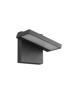 Φωτιστικό Τοίχου Trio Lighting LED 8W Ανθρακί Αλουμίνιο 1000lm 3000K IP54 226360142