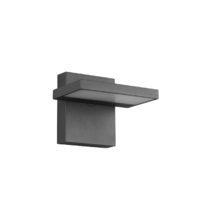 Φωτιστικό Τοίχου Trio Lighting LED 8W  Ανθρακί Αλουμίνιο 1000lm 3000K IP54 226360142