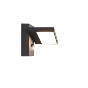 Φωτιστικό Τοίχου Trio Lighting LED 8W  Ανθρακί Αλουμίνιο 1000lm 3000K IP54 226369142
