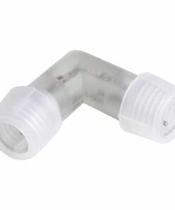 Γωνία L Connector IP68 για Φωτοσωλήνα LED GloboStar 22637