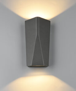 Φωτιστικό Τοίχου Trio Lighting LED 4,5W Ανθρακί Αλουμίνιο 450lm 3000K IP65 226560242