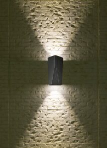Φωτιστικό Τοίχου Trio Lighting LED 4,5W Ανθρακί Αλουμίνιο 450lm 3000K IP65 226560242