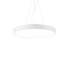 IDEAL LUX Κρεμαστό Φωτιστικό HALO LED 32W 3000K Λευκού Χρώματος – 226729