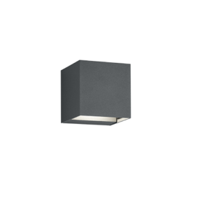 Φωτιστικό Τοίχου Trio Lighting LED 3W  Ανθρακί Αλουμίνιο 240lm 3000K IP54 226860242