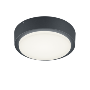 Φωτιστικό Τοίχου Trio Lighting LED 8,5W  Ανθρακί Αλουμίνιο 850lm 3000K IP54 227260142