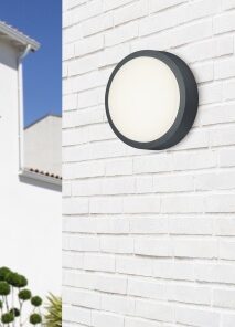 Φωτιστικό Τοίχου Trio Lighting LED 8,5W Ανθρακί Αλουμίνιο 850lm 3000K IP54 227260142