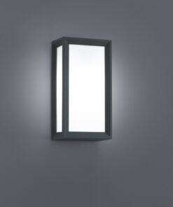 Φωτιστικό Τοίχου Trio Lighting LED 5W E27 Ανθρακί Αλουμίνιο 400lm 3000K IP54 228060142