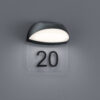 Φωτιστικό Τοίχου Trio Lighting LED 5W  Ανθρακί Αλουμίνιο 550lm 3000K IP54 228360142