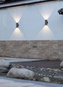 Φωτιστικό Τοίχου Trio Lighting LED 3W Ανθρακί Αλουμίνιο 260lm 3000K IP54 228460242