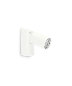 IDEAL LUX Απλίκα Τοίχου RUDY 1xGU10 Λευκού Χρώματος – 229027