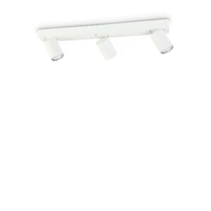 IDEAL LUX Φωτιστικό Οροφής RUDY 3xGU10 Λευκού Χρώματος – 229065