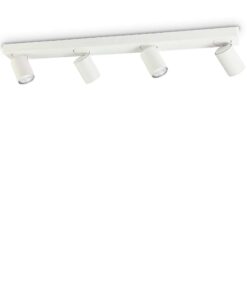 IDEAL LUX Φωτιστικό Οροφής RUDY 4xGU10 Λευκού Χρώματος – 229089