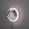 Φωτιστικό Τοίχου Trio Lighting LED 5W  Νίκελ Ματ Μεταλλικό 550lm 3000K  229210207
