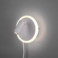 Φωτιστικό Τοίχου Trio Lighting LED 5W Λευκό Ματ Μεταλλικό 550lm 3000K 229210231
