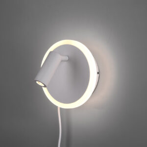 Φωτιστικό Τοίχου Trio Lighting LED 5W  Λευκό Ματ Μεταλλικό 550lm 3000K  229210231