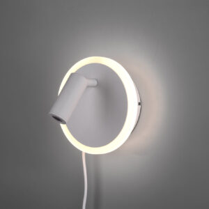 Φωτιστικό Τοίχου Trio Lighting LED 5W  Λευκό Ματ Μεταλλικό 550lm 3000K  229210231
