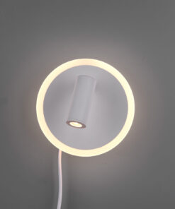 Φωτιστικό Τοίχου Trio Lighting LED 5W Λευκό Ματ Μεταλλικό 550lm 3000K 229210231