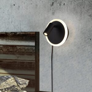 Φωτιστικό Τοίχου Trio Lighting LED 5W  Μαύρο Ματ Μεταλλικό 550lm 3000K  229210232