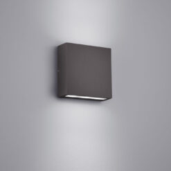 Φωτιστικό Τοίχου Trio Lighting LED 3W Ανθρακί Αλουμίνιο 180lm 3000K IP54 229360242