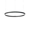 IDEAL LUX Κρεμαστό Φωτιστικό OFFICE LED 30W 4000K Μαύρου Χρώματος – 271200