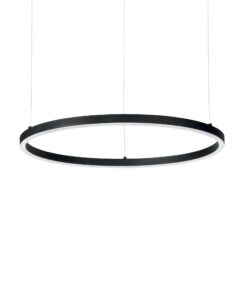 IDEAL LUX Κρεμαστό Φωτιστικό OFFICE LED 30W 4000K Μαύρου Χρώματος – 271200