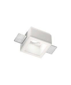 IDEAL LUX Χωνευτό Φωτιστικό Τοίχου SAMBA 1xGU10 Λευκού Χρώματος- 229997