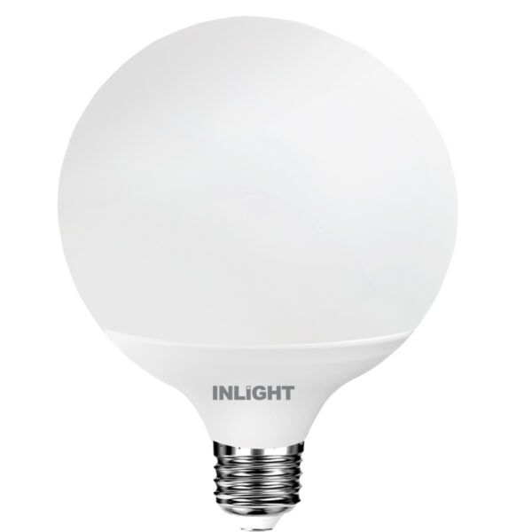 InLight E27 LED G120 18,5watt 4000K Φυσικό Λευκό (7.27.18.14.2)