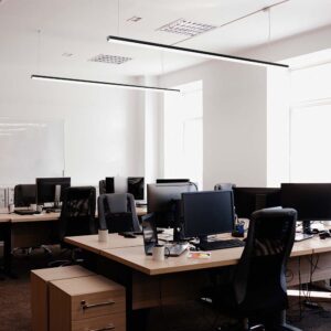 Φωτιστικό Οροφής LED 40W 4000K 1.2m IP65 Μαύρου Χρώματος V-TAC – 23000