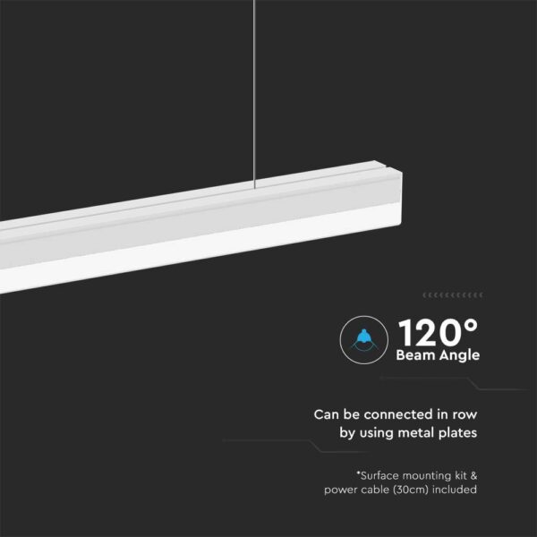 40W LED Linear Light White Body 6500K V-TAC – 23001