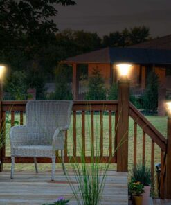 Φωτιστικό Δαπέδου Κήπου LED 15W 4000K IP65 Μαύρου Χρώματος Ηλιακό με Ανιχνευτή V-TAC – 23005