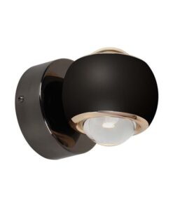 LED απλίκα Up-Down 10W 3000K θερμό λευκό με μαύρο σώμα V-TAC – 23007