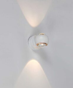 LED απλίκα Up-Down 10W 3000K θερμό λευκό με λευκό σώμα V-TAC – 23008