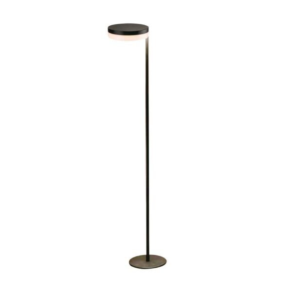 LED ηλιακό φωτιστικό κήπου δαπέδου 2W IP54 θερμό λευκό 3000Κ με μαύρο σώμα V-TAC – 23011