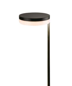 LED ηλιακό φωτιστικό κήπου δαπέδου 2W IP54 θερμό λευκό 3000Κ με μαύρο σώμα V-TAC – 23011