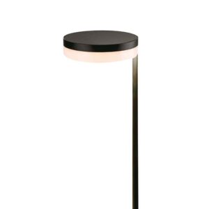 LED ηλιακό φωτιστικό κήπου δαπέδου 2W IP54 θερμό λευκό 3000Κ με μαύρο σώμα V-TAC – 23011