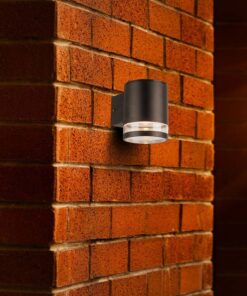 Ηλιακό Επιτοίχιο Φωτιστικό LED Σποτ Down 0.55W Μαύρο V-TAC Θερμό Λευκό 3000K – 23012