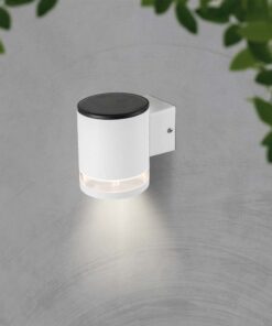 Ηλιακό Επιτοίχιο Φωτιστικό LED Σποτ Down 0.55W Λευκό V-TAC Θερμό Λευκό 3000K – 23013