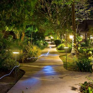 Φωτιστικό καρφί Κήπου LED 12W 3000K Ανθρακί Χρώματος IP65 V-TAC – 23021