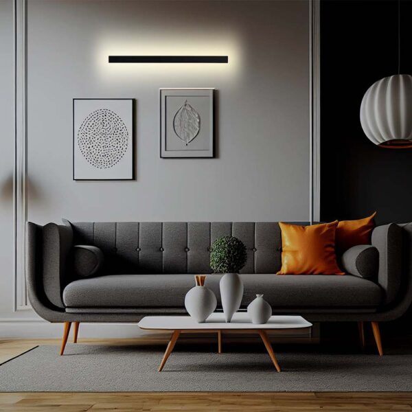Απλίκα Τοίχου LED 16W 4000K Μαύρου Χρώματος IP65 V-TAC – 23022