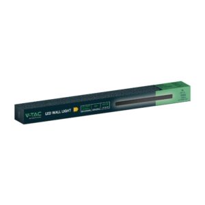 Απλίκα Τοίχου LED 16W 4000K Μαύρου Χρώματος IP65 V-TAC – 23022