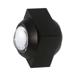 Απλίκα Up-Down LED 2W 3000K Μαύρου Χρώματος V-TAC – 23028