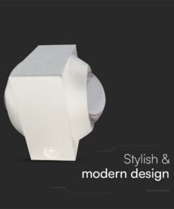 Απλίκα Up-Down LED 2W 3000K Λευκού Χρώματος V-TAC – 23029