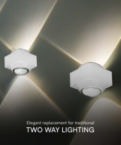 Απλίκα Up-Down LED 2W 3000K Λευκού Χρώματος V-TAC – 23029