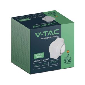 Απλίκα Up-Down LED 2W 4000K Λευκού Χρώματος V-TAC – 23031