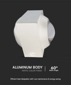 Απλίκα Up-Down LED 2W 4000K Λευκού Χρώματος V-TAC – 23031