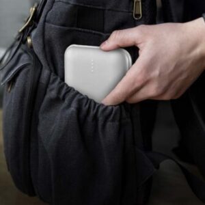 Power bank 10000mAh ασημί 2 USB + Type-C V-TAC – 23035